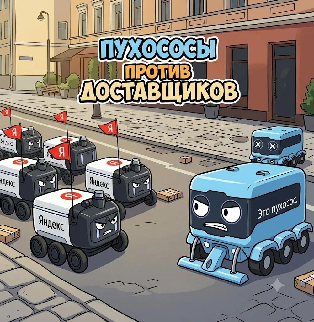 Vacuum Bots vs Couriers